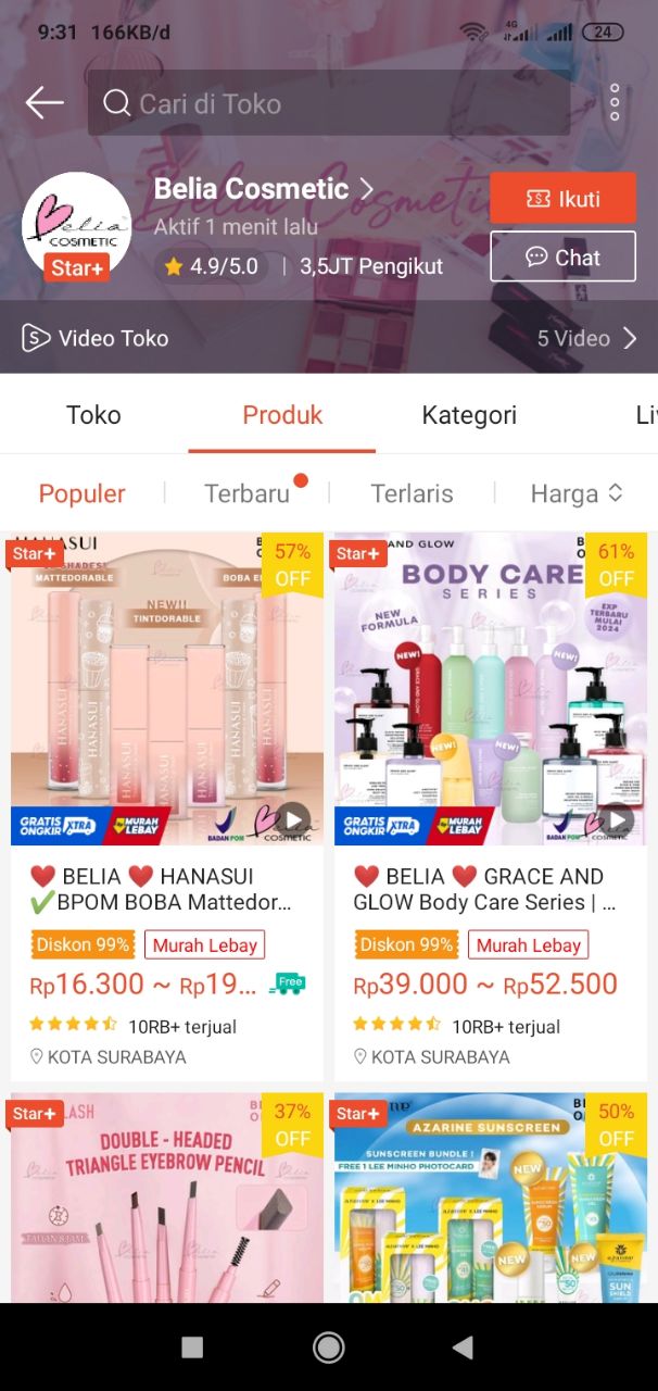 6 Rekomendasi Toko Skincare Di Shopee Harga Murah Pastinya Original