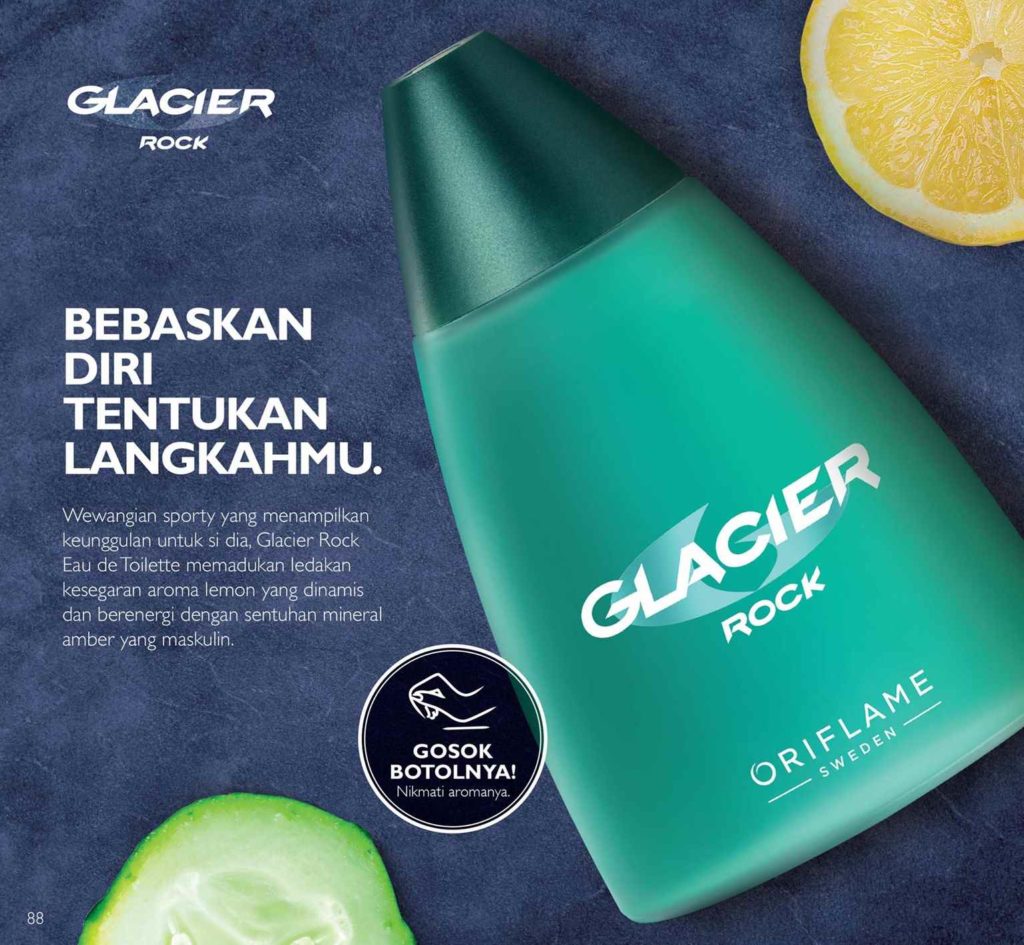 Parfum Cowok Glacier Rock Diskon 40% [April 2018]