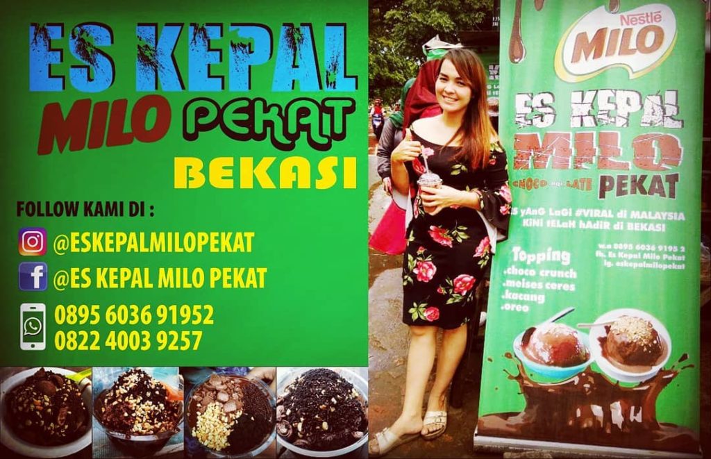 es kepal milo bekasi