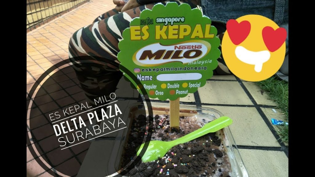 es kepal milo di surabaya