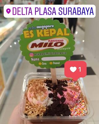 es kepal milo di surabaya barat