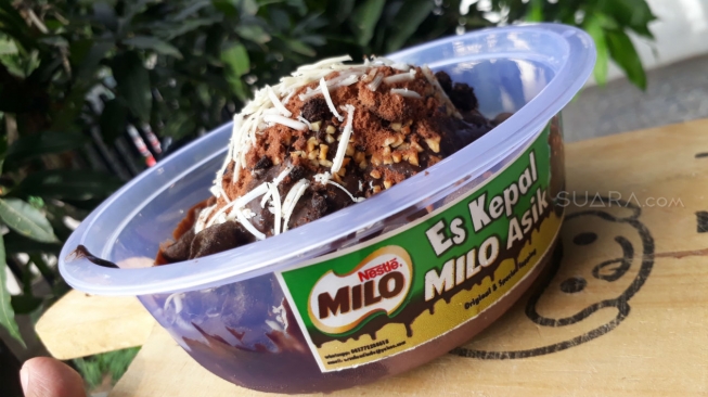 es kepal milo di surabaya timur