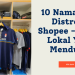 nama toko distro di shopee