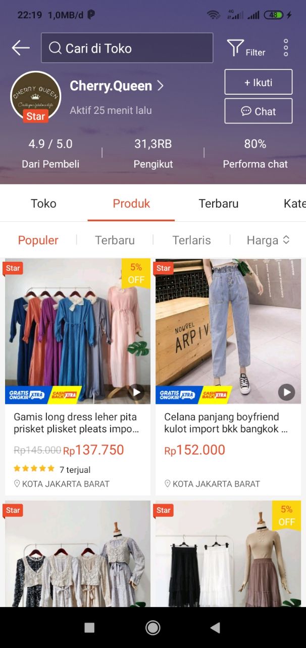 8 Rekomendasi Toko Outfit Murah Dan Bagus Di Shopee