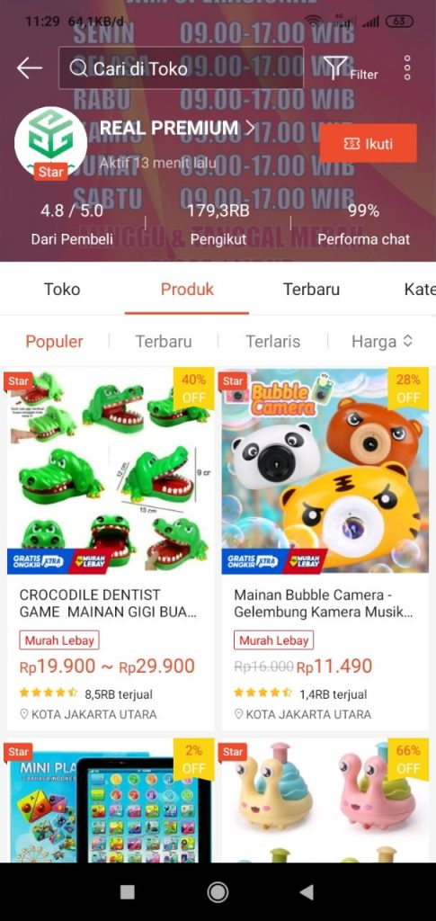 rekomendasi toko mainan anak di shopee