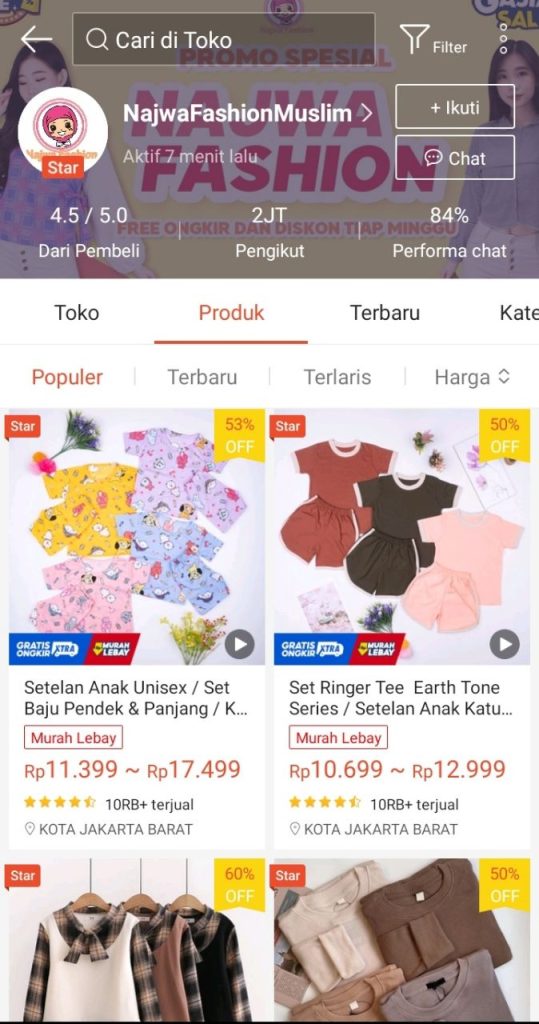 Ketahui 5 Toko Shopee Termurah Dan Terpercaya