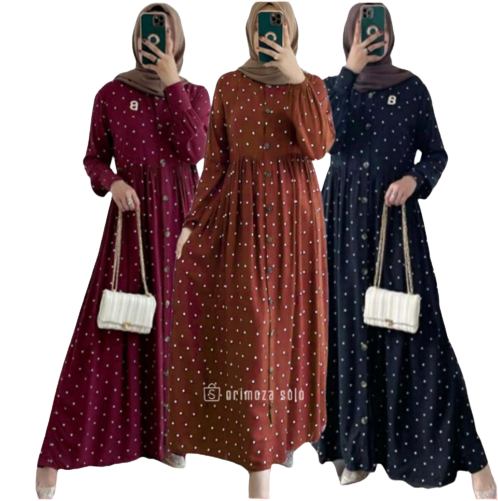 gamis remaja 2022 di shopee