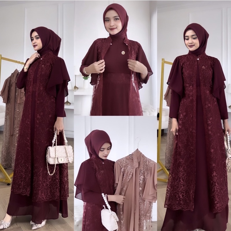 rekomendasi toko gamis premium di shopee