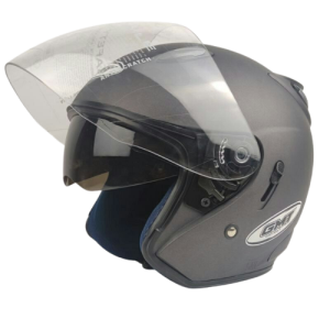 GMT Helm Half Face Double Visor
