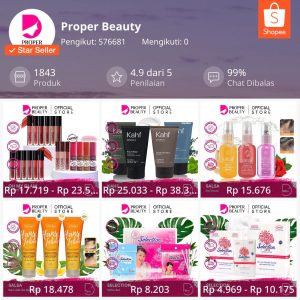 rekomendasi toko kosmetik di shopee