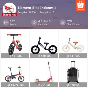 rekomendasi toko sepeda di shopee