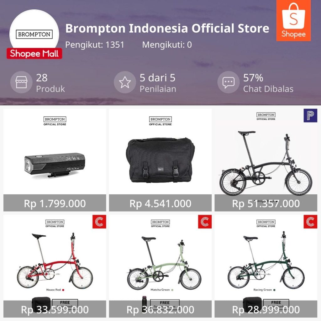 Sepeda Online Terpercaya: 10 Rekomendasi Toko Sepeda Di Shopee