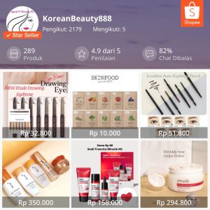 toko kosmetik lengkap di shopee