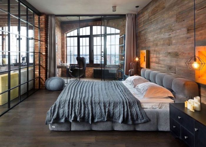 Industrial bedroom design decor choose board ideas