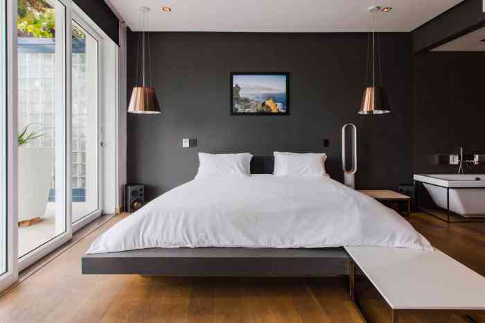 Gaya minimalis Jepang untuk kamar tidur